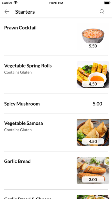 Spice Lounge Indian Takeaway, Screenshot