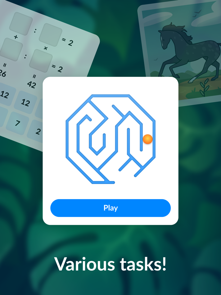 #3. Logic Puzzles, IQ & Mind Games (iOS) Ved: Lunapp, TOO