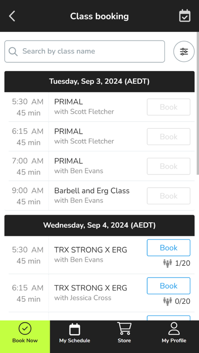 Sportif PT Screenshot