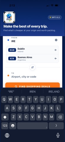 App screenshot