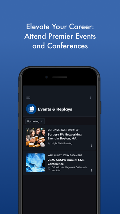 AASPA Community iPhone screenshot 1 - Education app