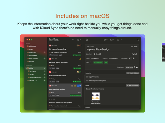 Fox Issue Tracker iPad screenshot 5 - Developer Tools app