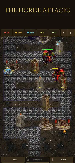 Orcfall Tower Defense screenshot 1