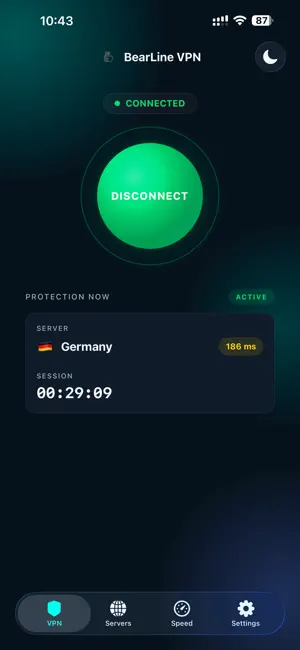 BearLine VPN screenshot 2