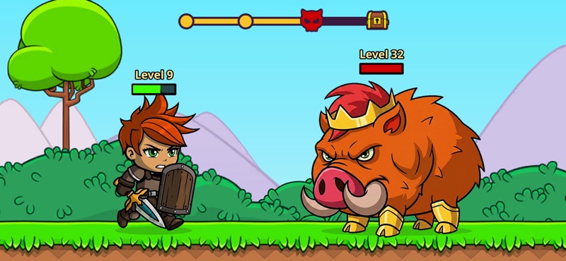 Knight Hero Adventure idle RPG screenshot 2
