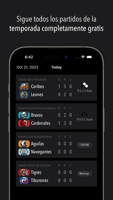 Beisbol VE: Liga Venezolana Screenshot