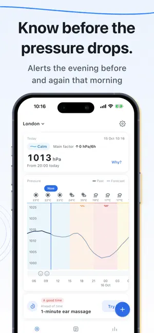 Hekto | Barometric Pressure screenshot 2