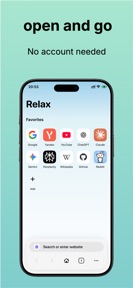 Relax Browser screenshot