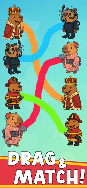 capybara life puzzle:Tidy Sort screenshot 2
