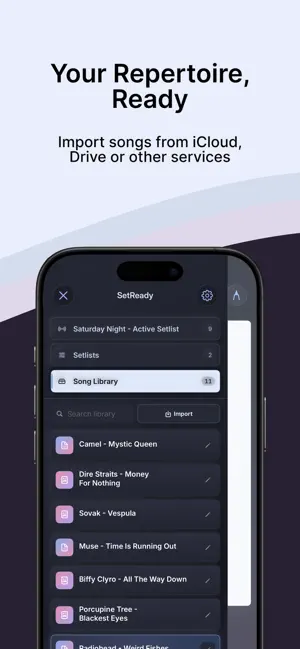 Setlist Manager - SongDeck screenshot 4