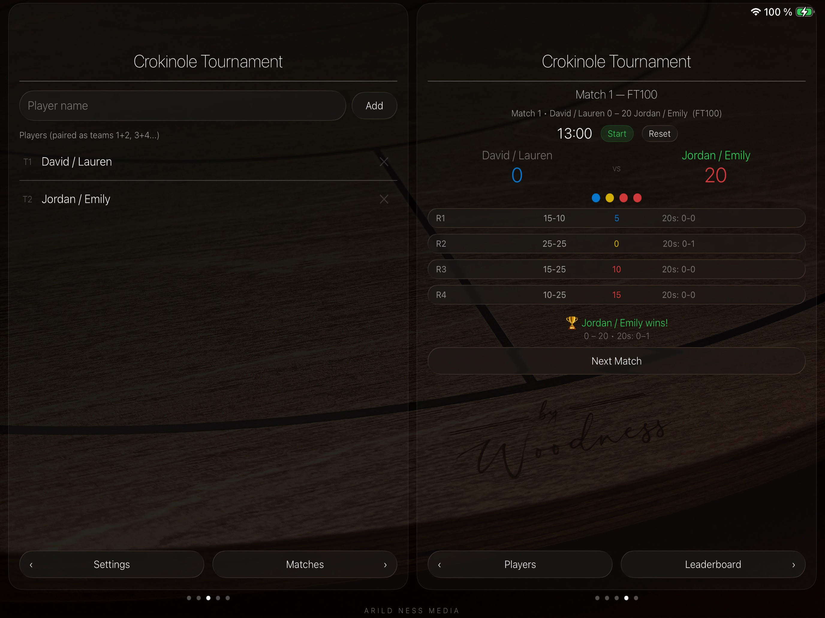 Crokinole Tournament screenshot 8