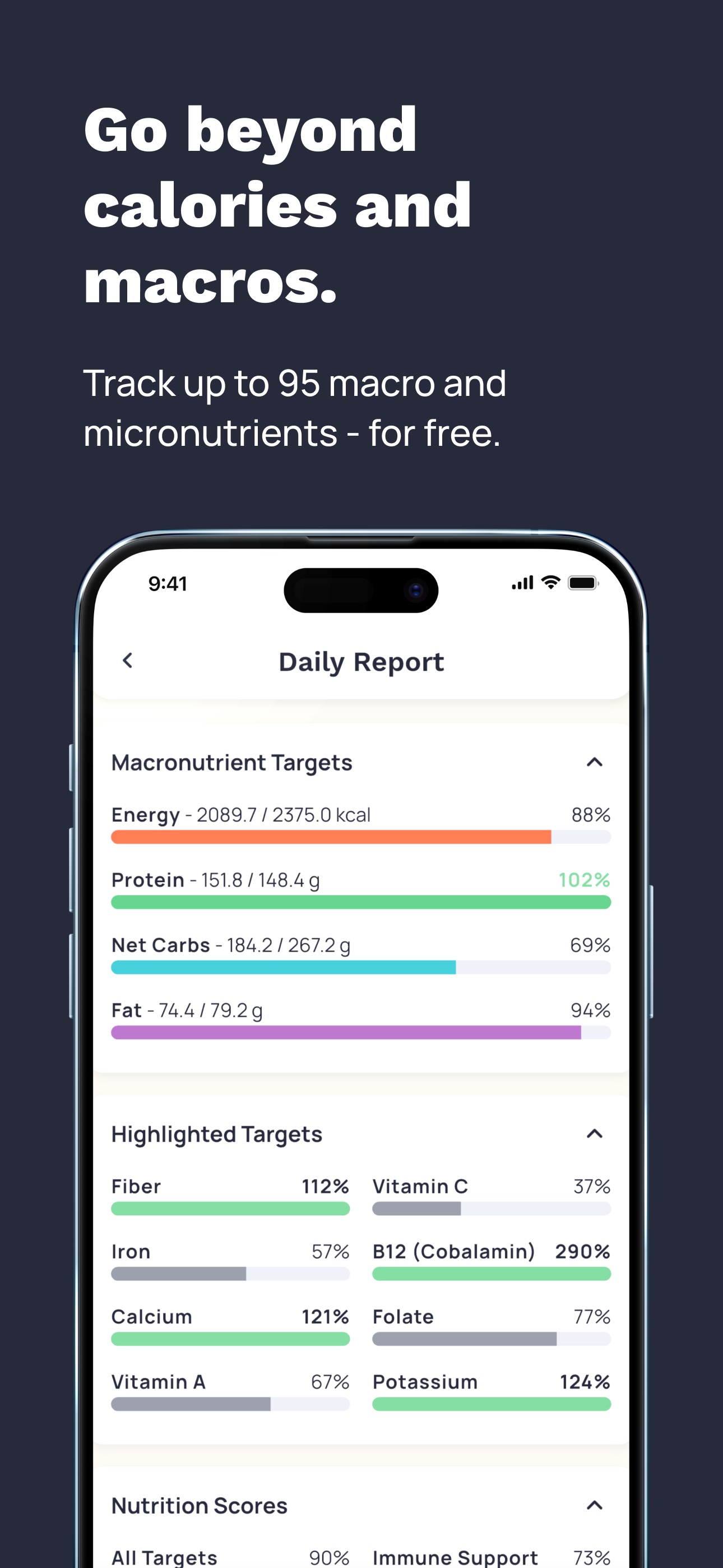 Screenshot 3 of Cronometer: Calorie Counter