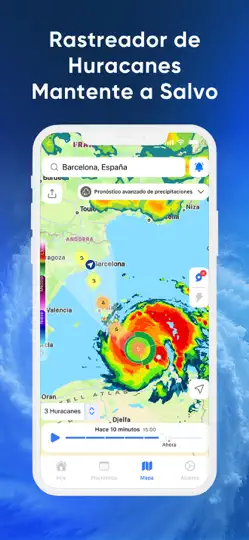 Captura de pantalla de Mapa Radar NOAA En Vivo en iPhone 5