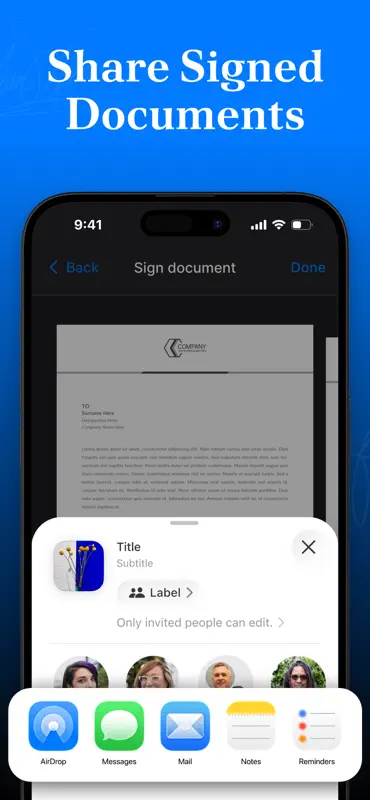 SignScan: PDF Signer & Scanner screenshot 8 of 9