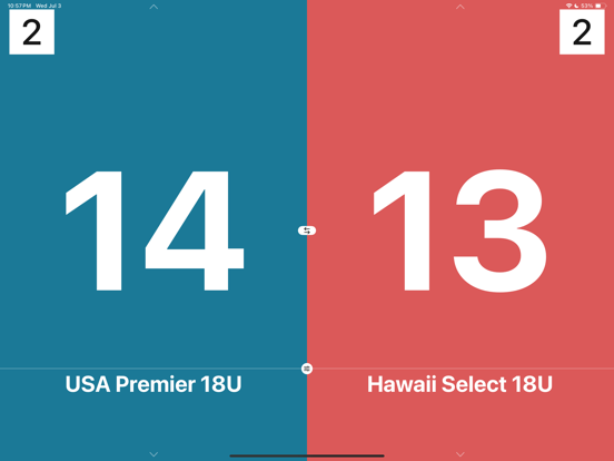 FlipsCored iPad screenshot 2 - Sports app