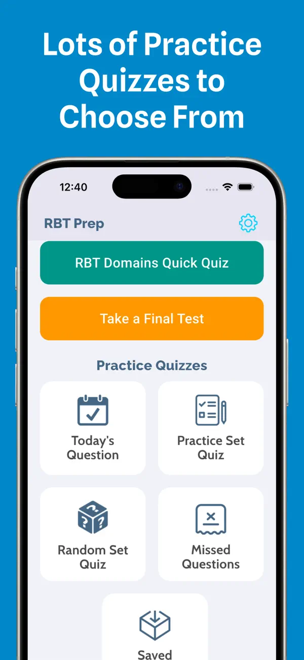 Screenshot #3 pour RBT exam prep - 2nd edition