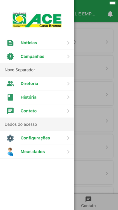 ACE Casa Branca Mobile Screenshot