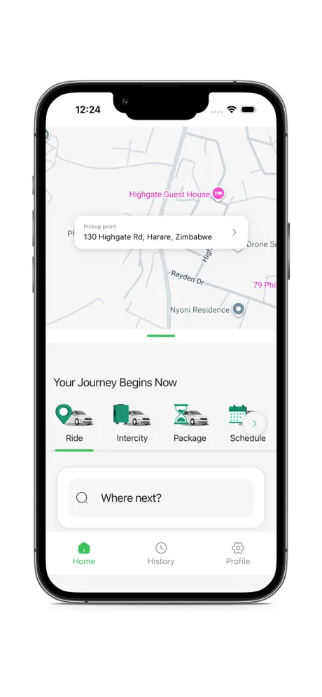 Hande — Ride-Hailing App