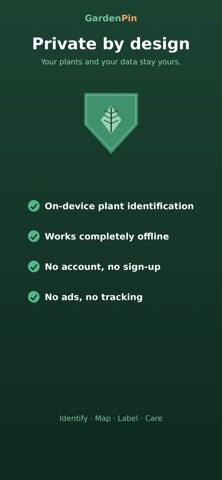 GardenPin: Plant Identifier iPhone screenshot