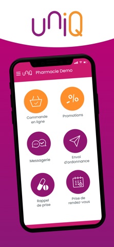 Ma pharmacie UniQ iPhone screenshot