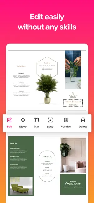 Brochure Pamphlet Maker screenshot 3