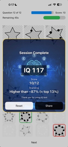 IQ Test 2.0 Screenshot 2 of 2
