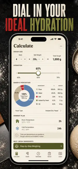 Pizza Dough Recipe Calculator screenshot 3
