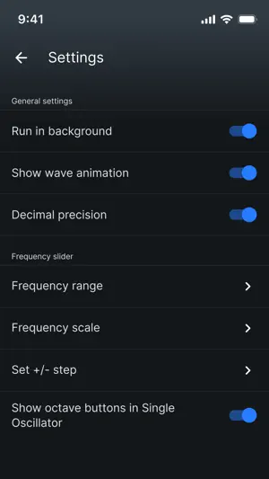 Frequency Generator (Sound) screenshot 4