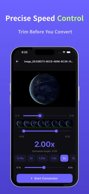VideoSpeed: Video Speed Editor screenshot 2