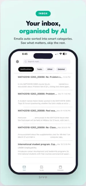 Sivo: AI Email Inbox & Tasks screenshot 2