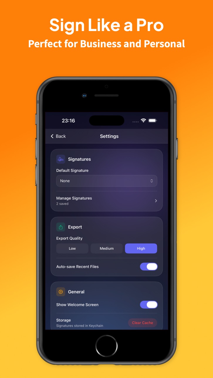 iPhone screenshot