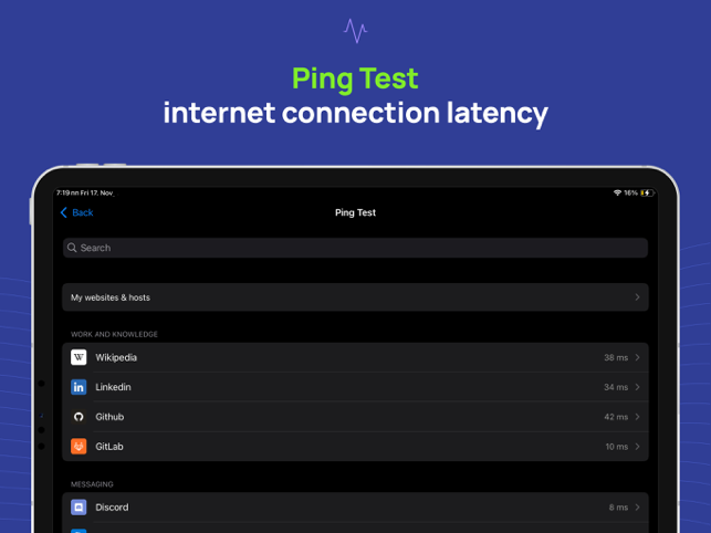 NetSpot WiFi Analyser Screenshot