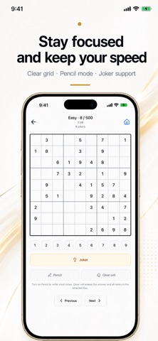 Sudoku: Classic Logic Puzzle Screenshot 3 of 8