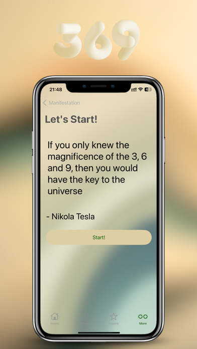 369 Manifestation & Meditation Screenshot