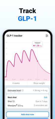 Noyoyo: Weight & GLP-1 Tracker screenshot 4