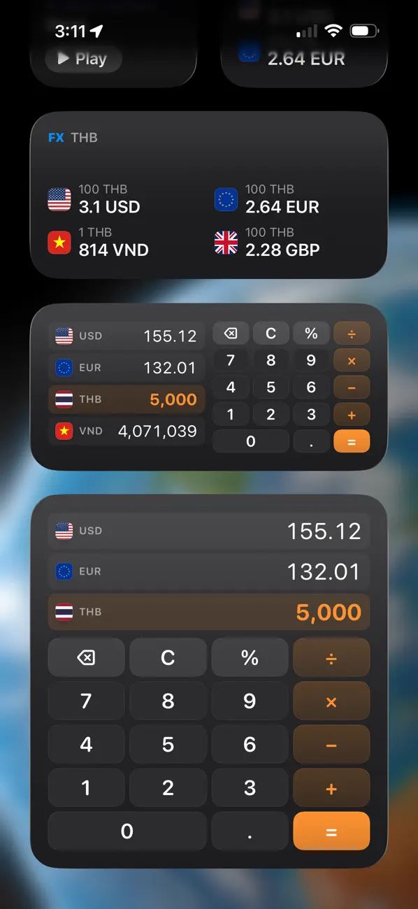 Screenshot #3 pour Convertisseur de devises FX