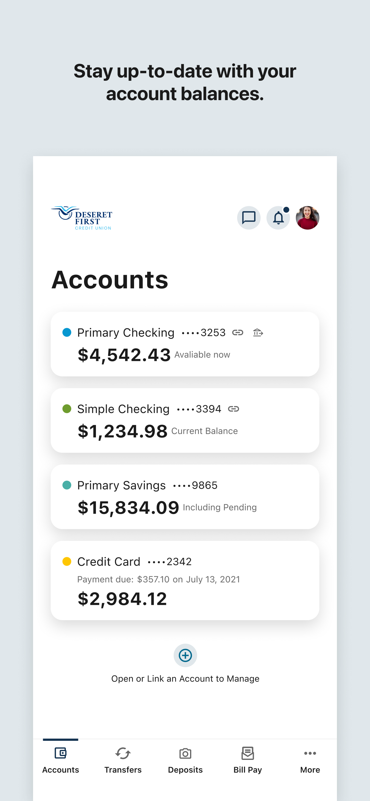 Deseret First CU Mobile screenshot 3