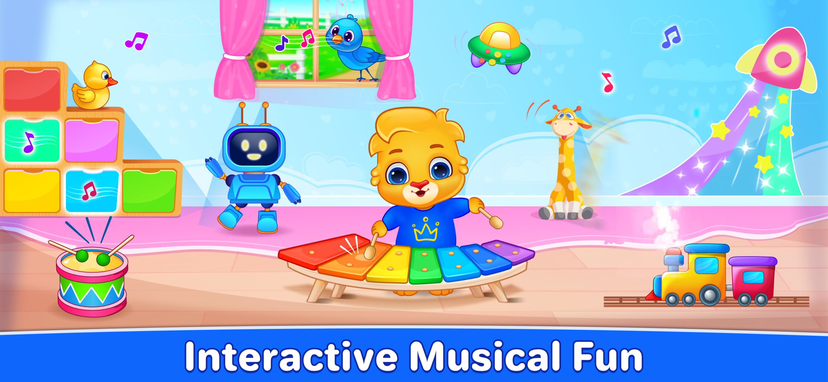 Kids Music: Piano, Xylo, Drums screenshot 9