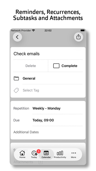 Tempodo: To Do List & Calendar Screenshot 5 of 9