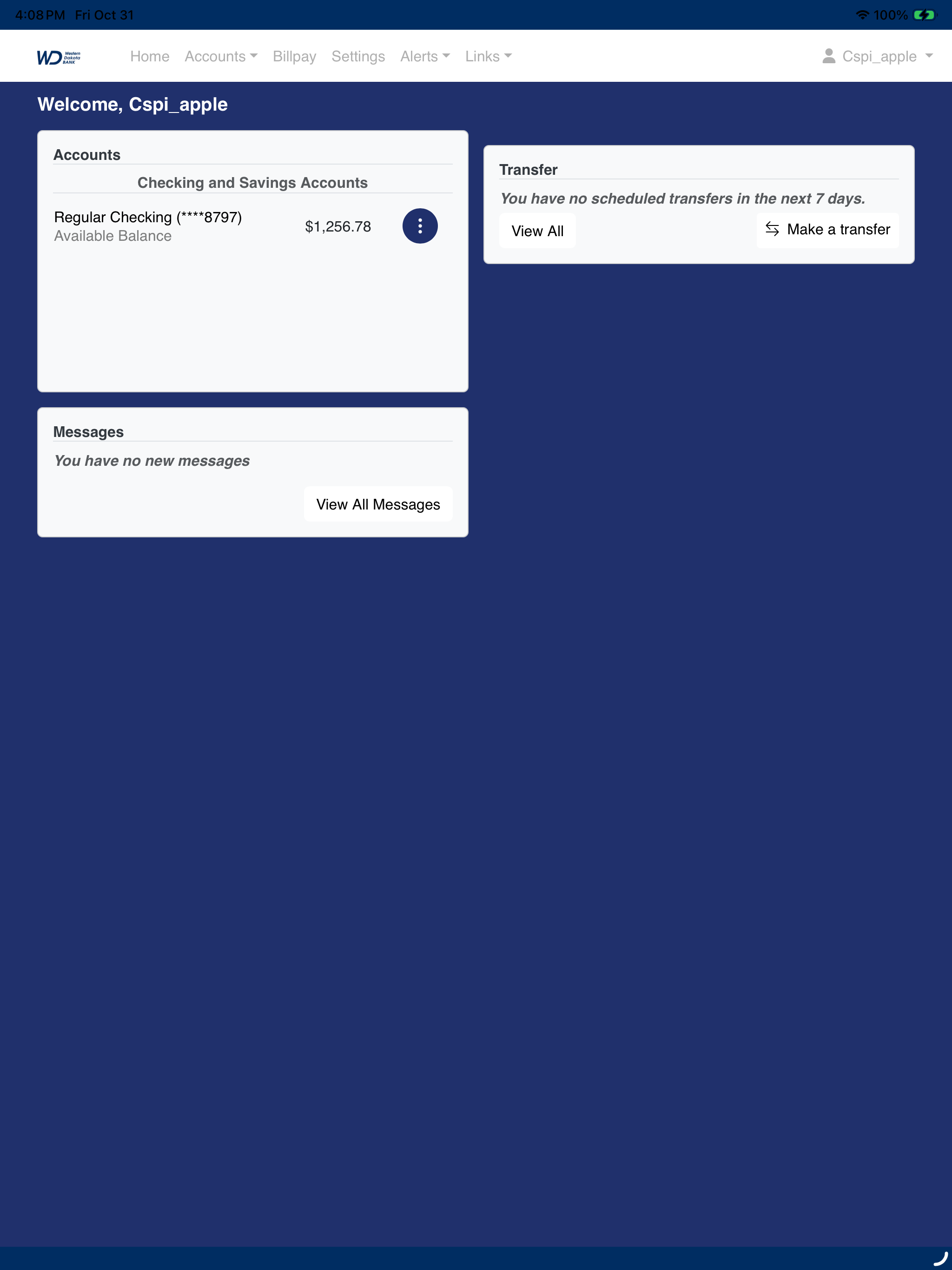 Western Dakota Bank Mobile screenshot 7