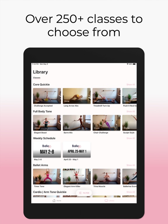 BalleX THE SPACE iPad screenshot 3 - Health & Fitness app