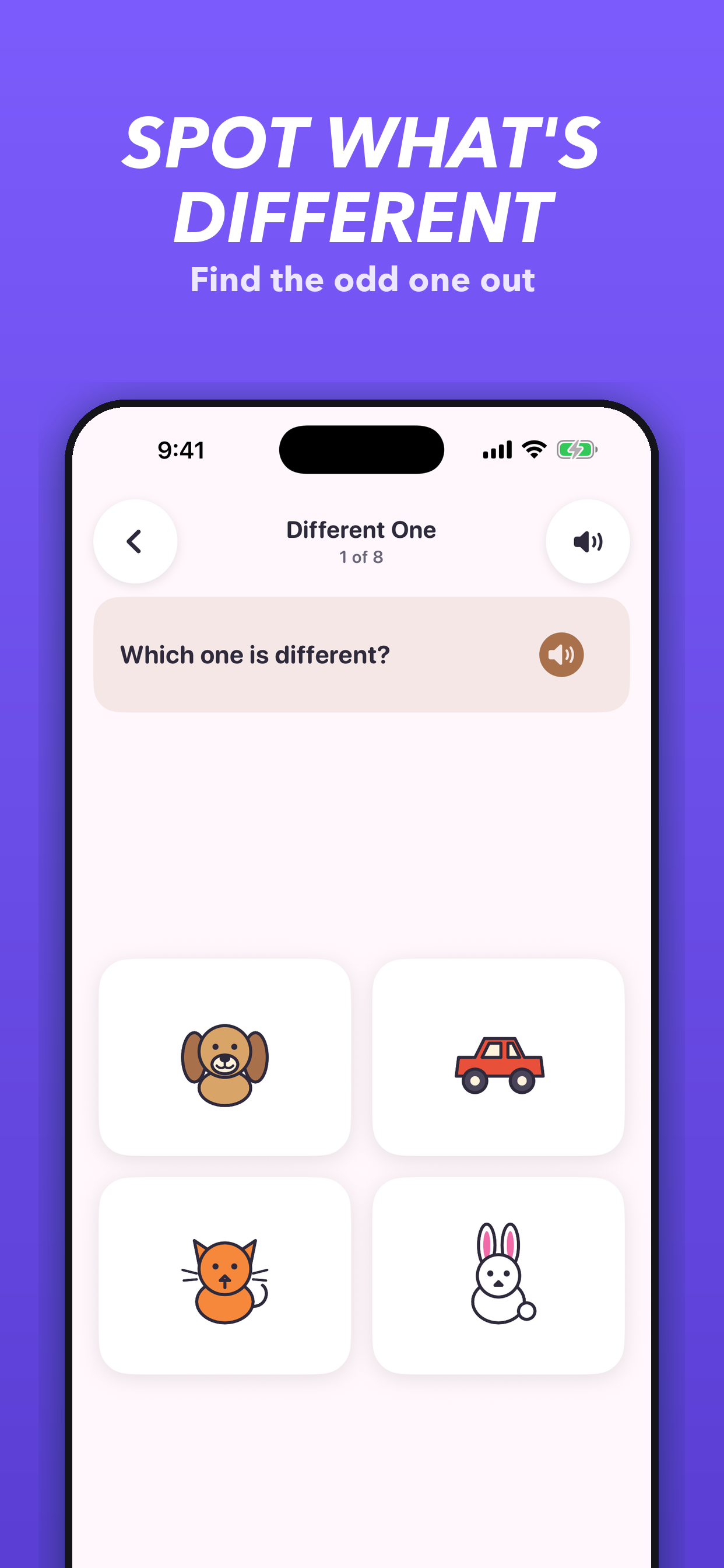 Same & Different for Kids screenshot 3