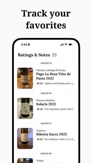 Vinny: Wine Tracker screenshot 3