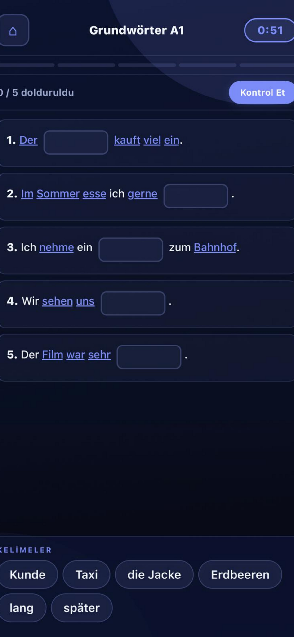 Wortreise screenshot 5