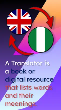 English Hausa Translator iPhone image 1