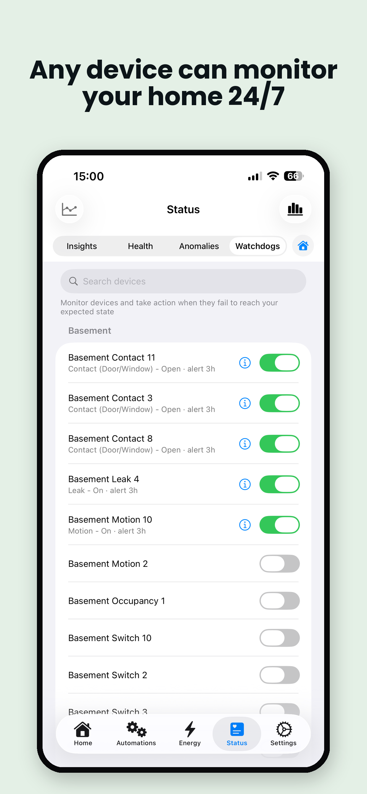HomeBar for HomeKit