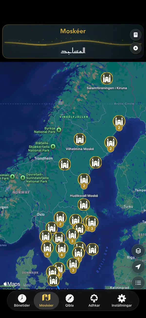 Screenshot #3 pour Svenska Bönetider