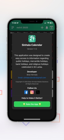 Sinhala Calendar screenshot