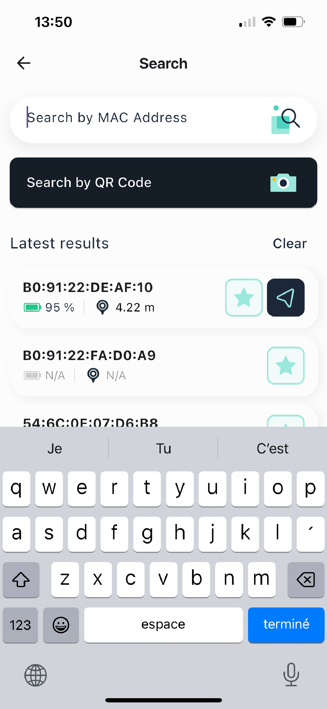 IoTcare screenshot 2