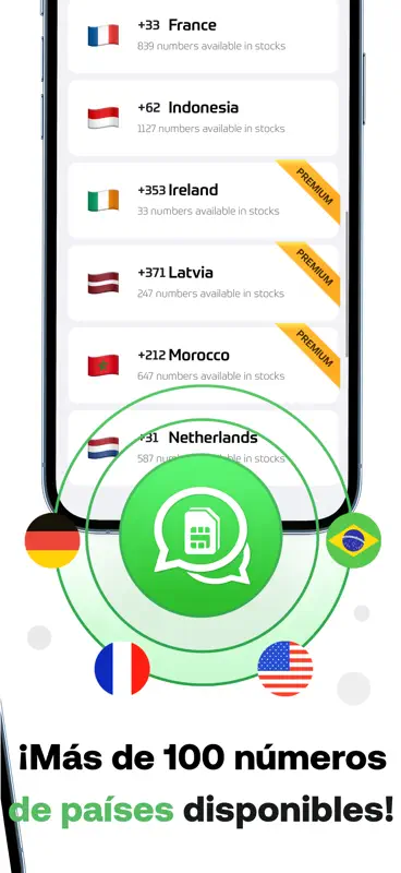 Virtuelle Nummer für WhatsApp! screenshot 4 of 4